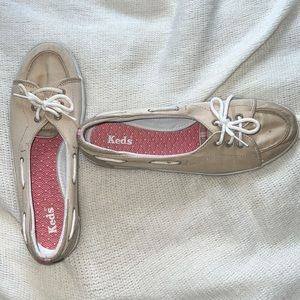 Keds Tan Canvas Shoes